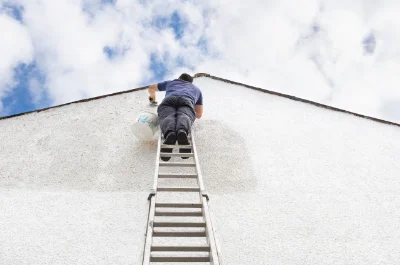 Peinture extérieure à Montirat — façades et ravalement